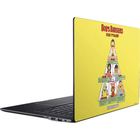 Bobs Burgers Food Pyramid Ativ Book 9 (15.6in 2014) Skin